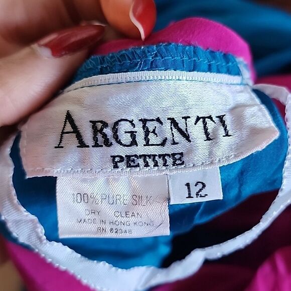 Vintage argenti dress sz 12 - Picture 6 of 6